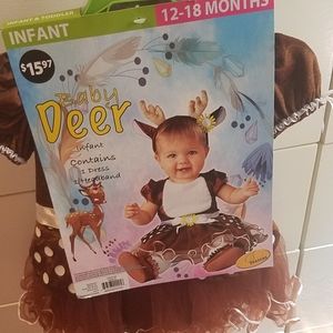 12-18 month baby deer costume